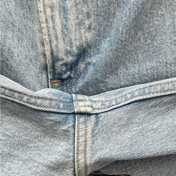 ❌SOLD Abercrombie & Fitch Ultra High Rise 90s Straight Jean Criss-Cross Waist 31 - Picture 8 of 13